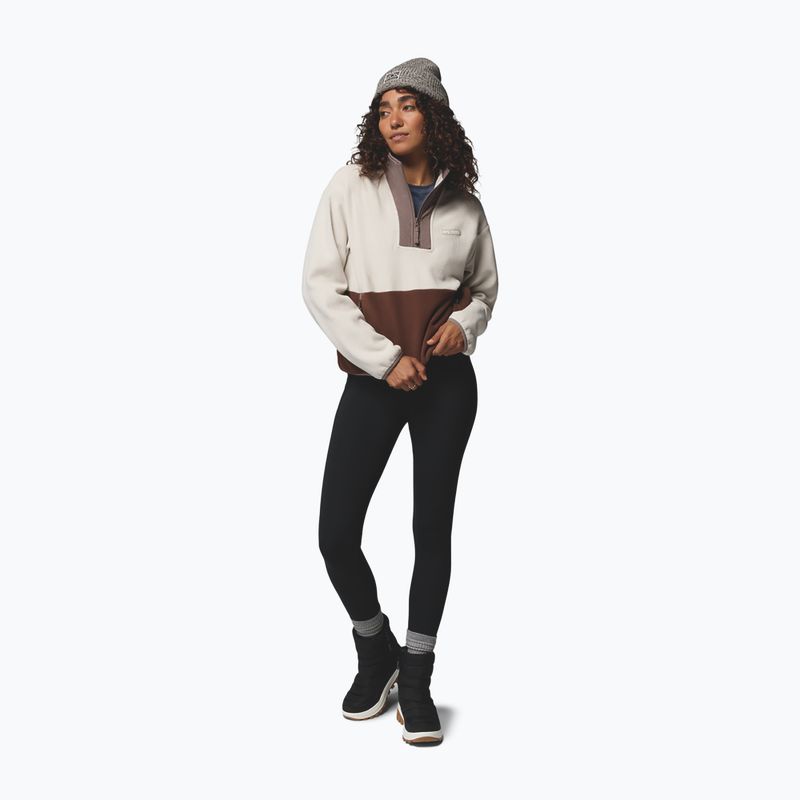 Women's fleece sweatshirt Columbia Sequoia Grove II Half Zip Fleece dark stone/tobacco/iron 2
