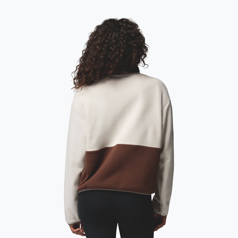 Women's fleece sweatshirt Columbia Sequoia Grove II Half Zip Fleece dark stone/tobacco/iron 3