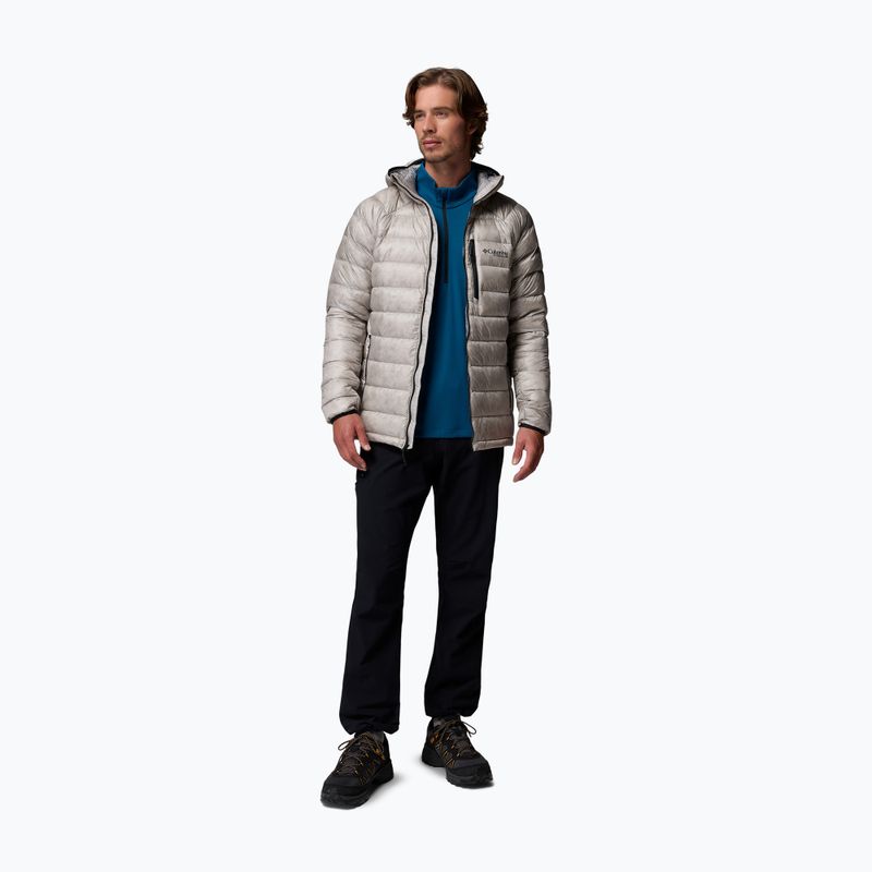 Men's down jacket Columbia Arctic Crest Down Hooded flint grey 2