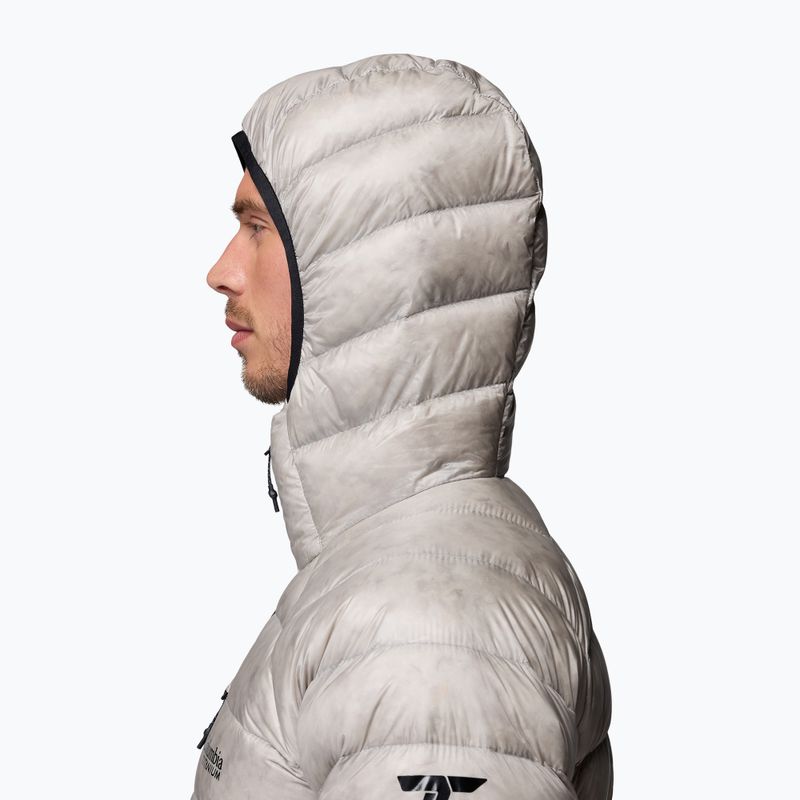 Men's down jacket Columbia Arctic Crest Down Hooded flint grey 7
