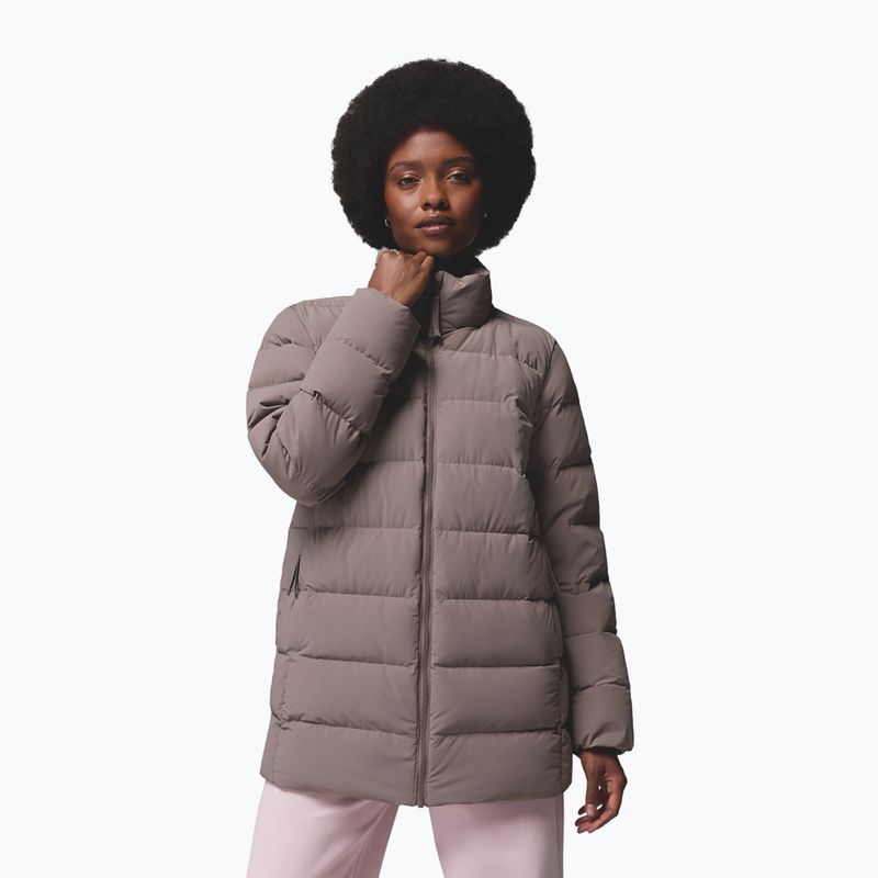 Women's down jacket Columbia Amaze Puff Interchange dark stone 4