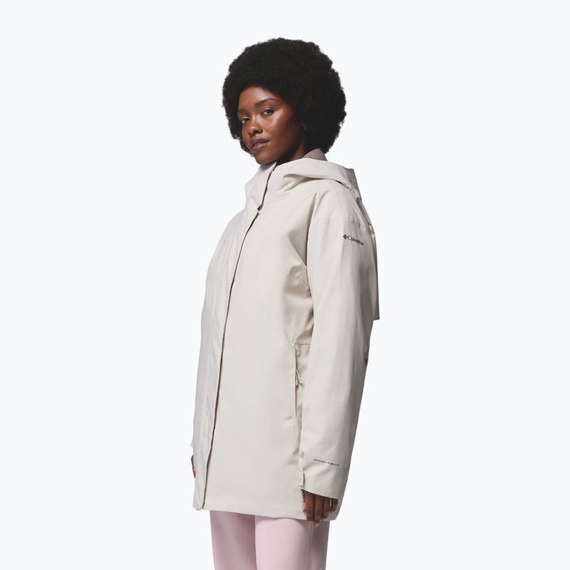 Women's down jacket Columbia Amaze Puff Interchange dark stone 6