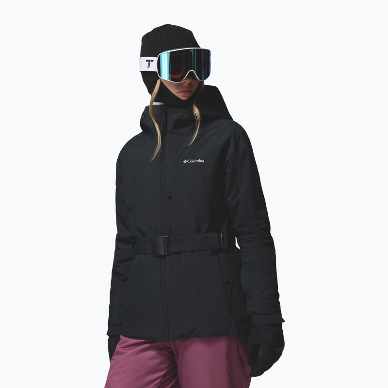 Women's ski jacket Columbia Ava Alpine Balted Insulated black 4