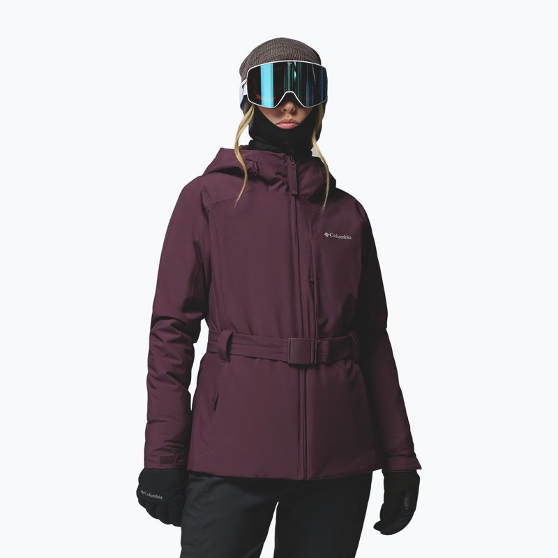 Women's ski jacket Columbia Ava Alpine Balted Insulated moonvista