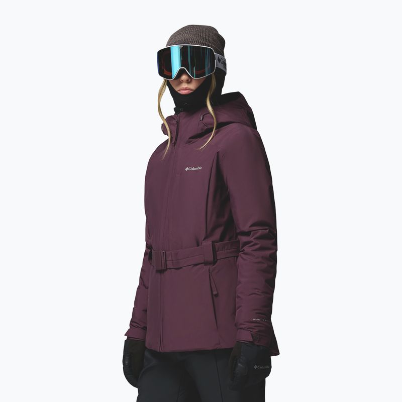 Women's ski jacket Columbia Ava Alpine Balted Insulated moonvista 5