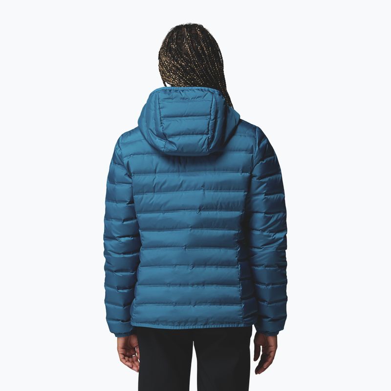 Women's down jacket Columbia Lake 22 II Down Hooded phoenix blue 3