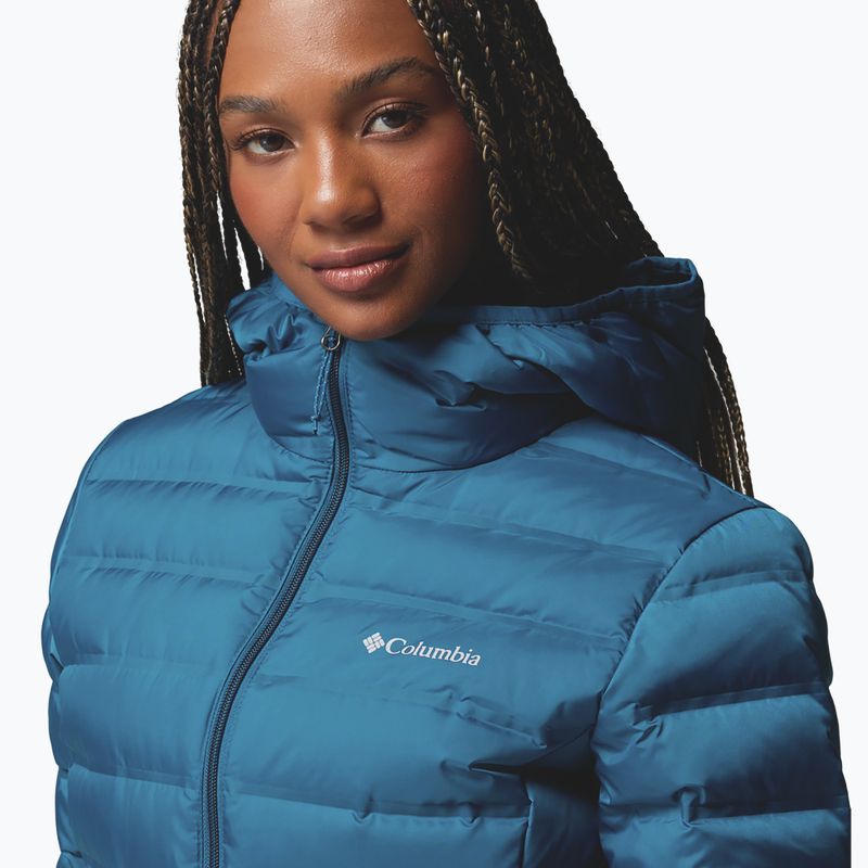 Women's down jacket Columbia Lake 22 II Down Hooded phoenix blue 6