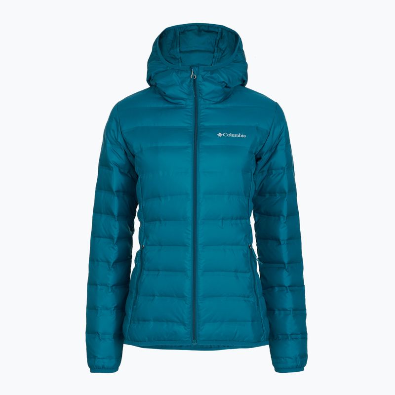 Women's down jacket Columbia Lake 22 II Down Hooded phoenix blue 9