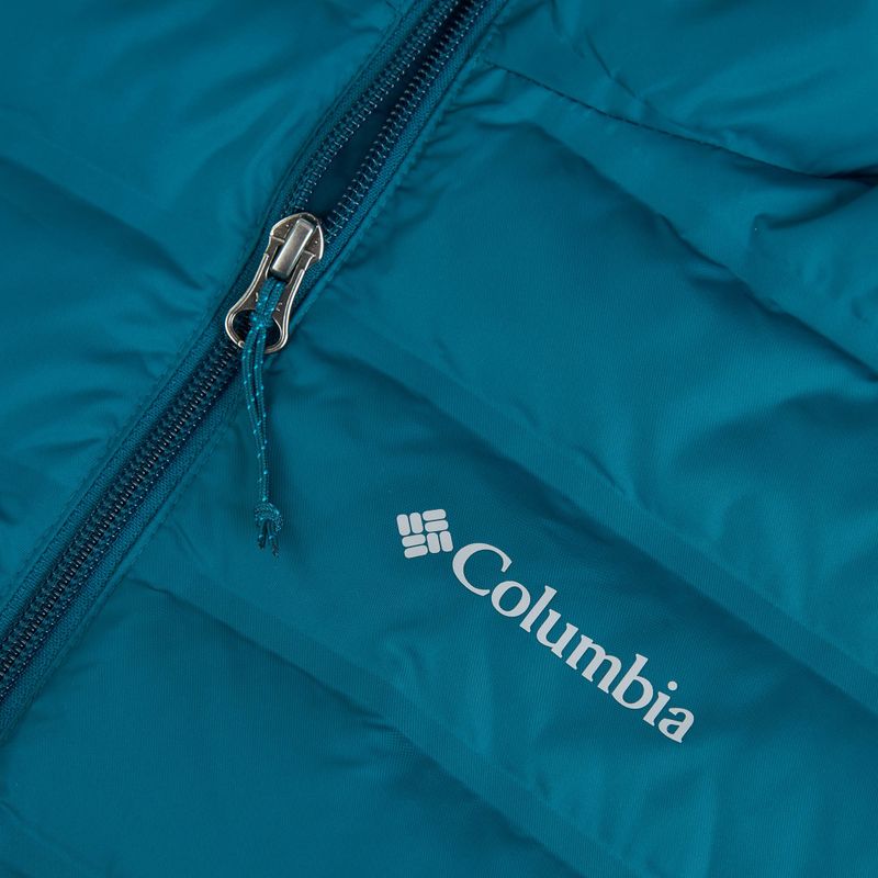 Women's down jacket Columbia Lake 22 II Down Hooded phoenix blue 11