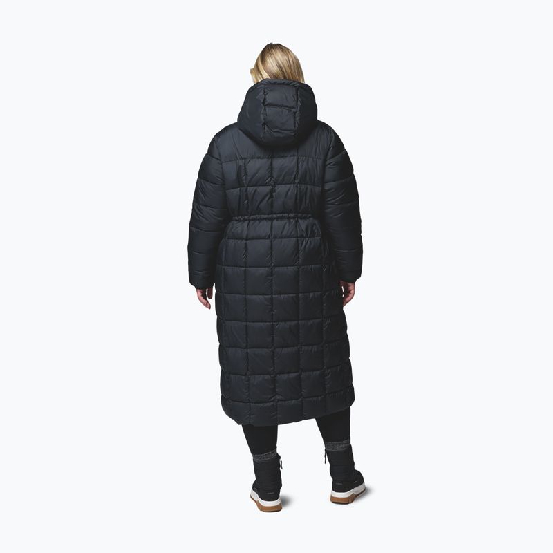 Women's insulated coat Columbia Puffect III Long black 2