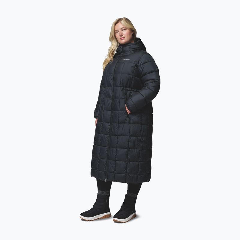 Women's insulated coat Columbia Puffect III Long black 5