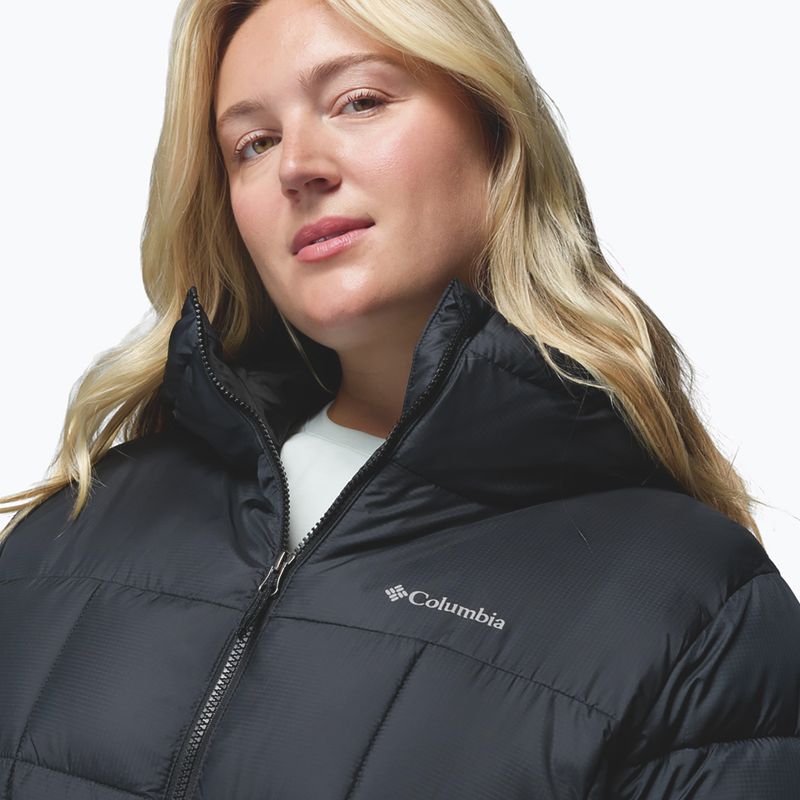 Women's insulated coat Columbia Puffect III Long black 6