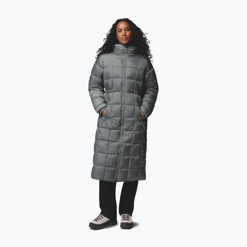 Women's insulated jacket Columbia Puffect III Long sedona sage