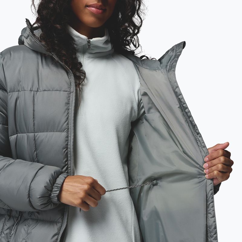 Women's insulated jacket Columbia Puffect III Long sedona sage 7