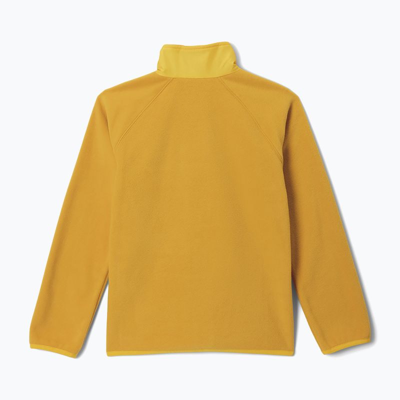 Children's fleece sweatshirt Columbia Fast Trek V Full Zip squash/stinger 2