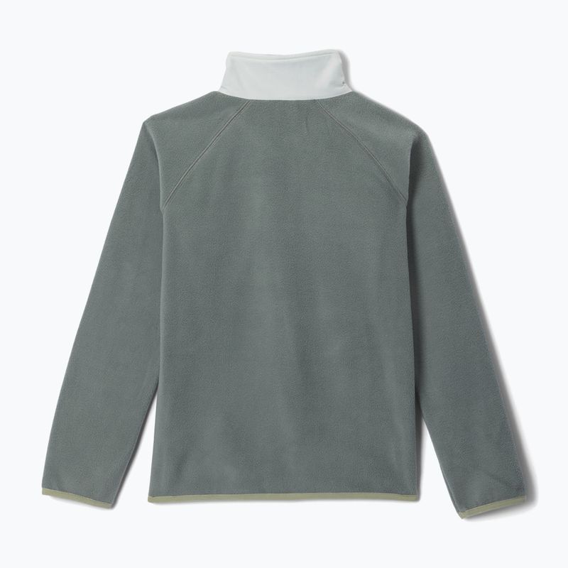 Children's fleece sweatshirt Columbia Fast Trek V Full Zip sedona sage/tea light 2
