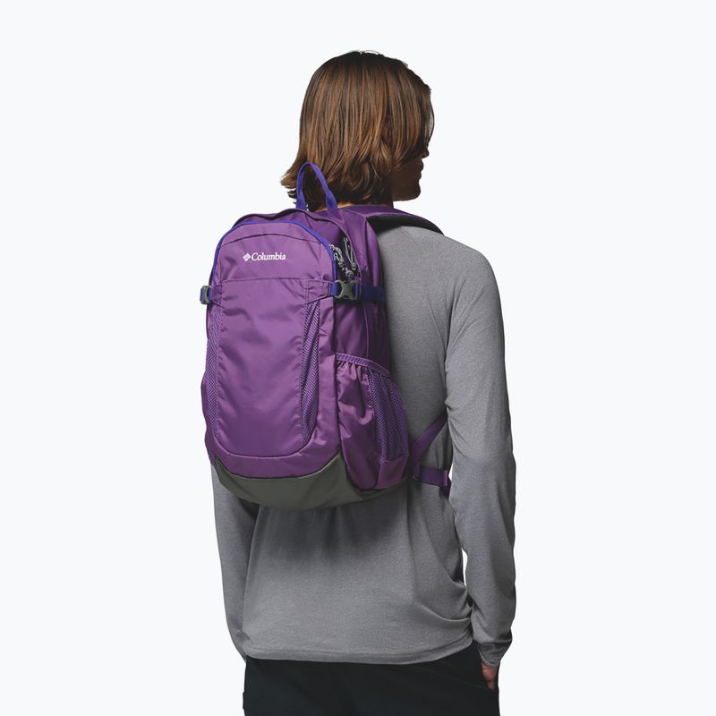 Hiking backpack Columbia Castle Crest 25 l dark lavender 9