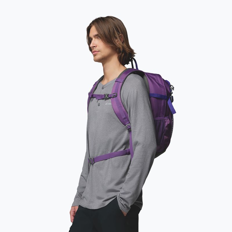 Hiking backpack Columbia Castle Crest 25 l dark lavender 10