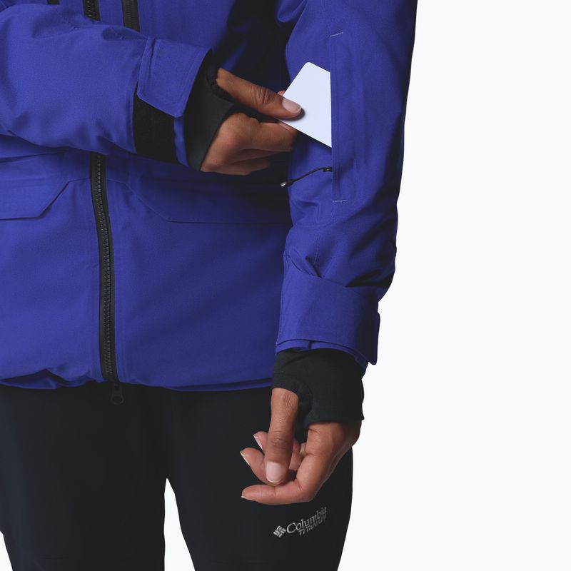 Women's ski jacket Columbia Platinum Peak Insulated purple quartz 10