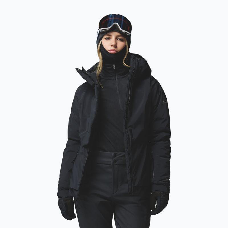 Women's ski jacket Columbia Roffe Ridge Down black 4