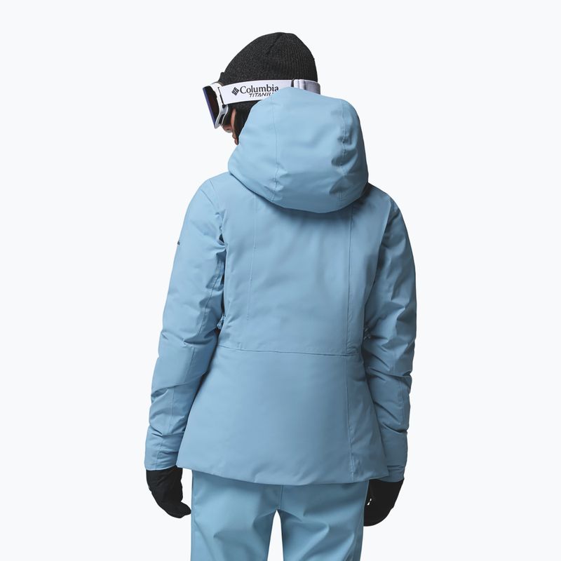 Women's ski jacket Columbia Roffe Ridge Down rainy day 3