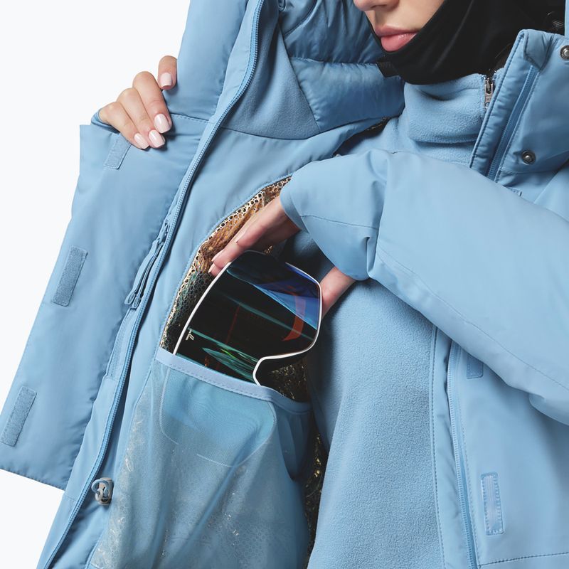 Women's ski jacket Columbia Roffe Ridge Down rainy day 9