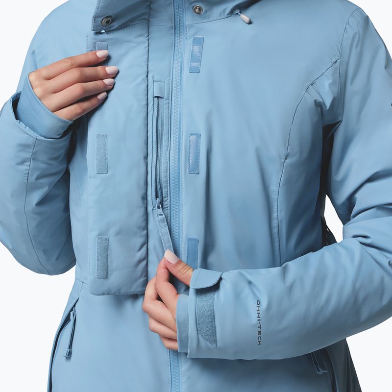 Women's ski jacket Columbia Roffe Ridge Down rainy day 10