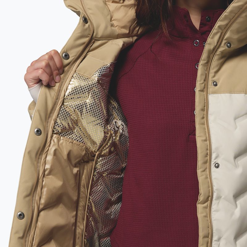 Women's down jacket Columbia Mountain Croo III Mid Down dark stone/beach 9