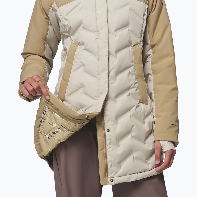 Women's down jacket Columbia Mountain Croo III Mid Down dark stone/beach 10
