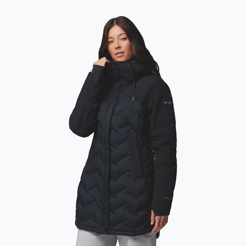 Women's down coat Columbia Mountain Croo III Mid Down black 6