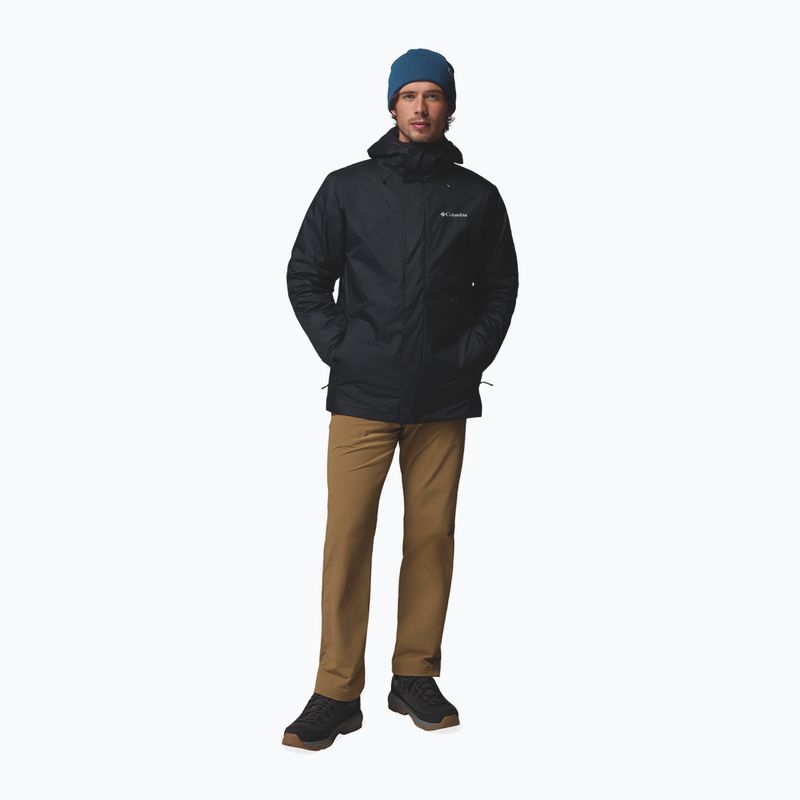 Men's rain jacket Columbia Inner Limits Interchange black 2