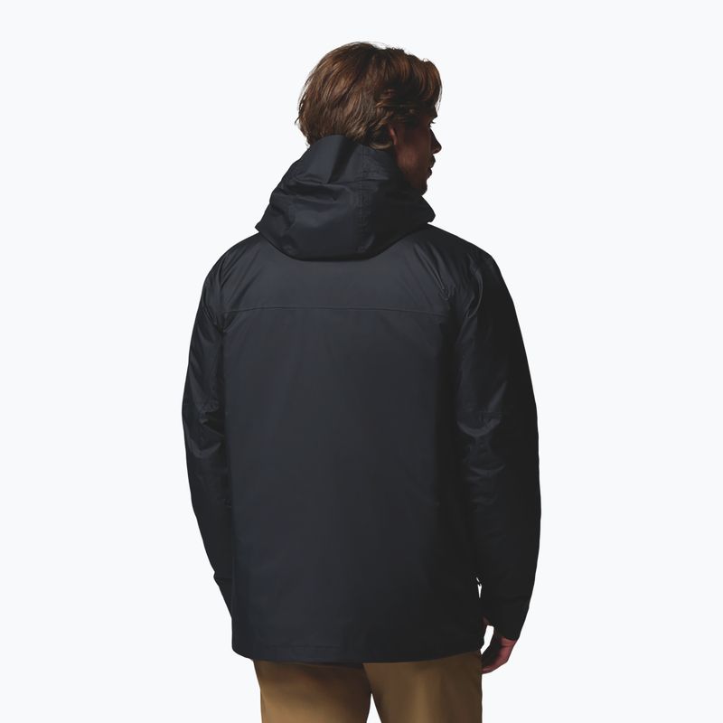 Men's rain jacket Columbia Inner Limits Interchange black 3