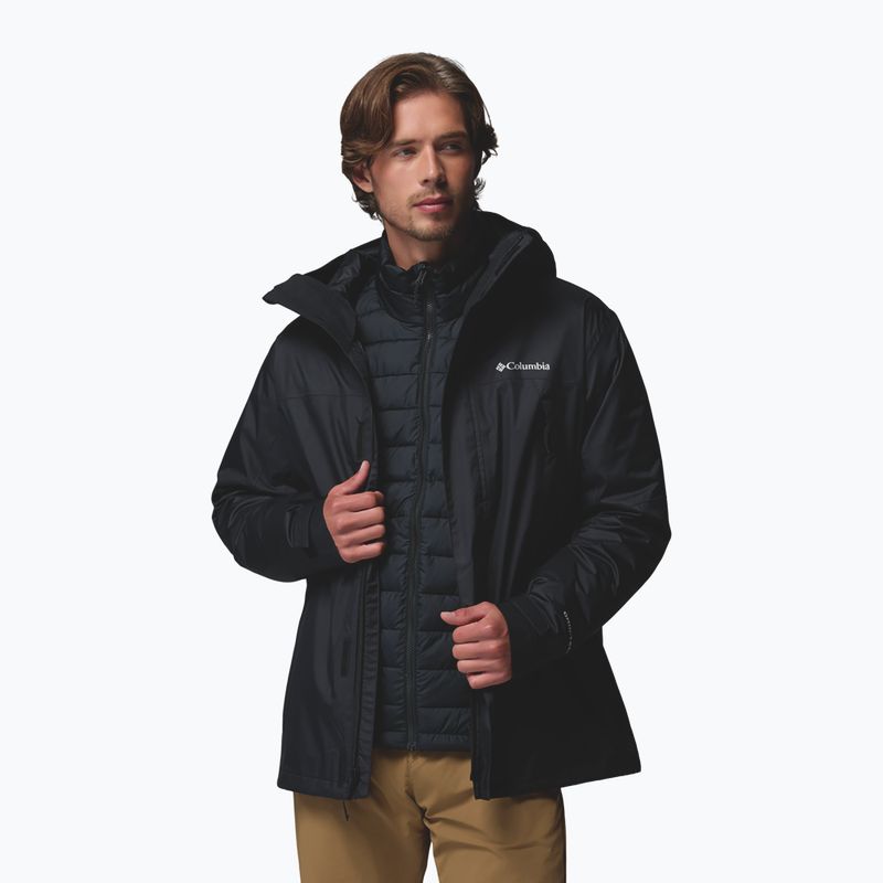 Men's rain jacket Columbia Inner Limits Interchange black 6