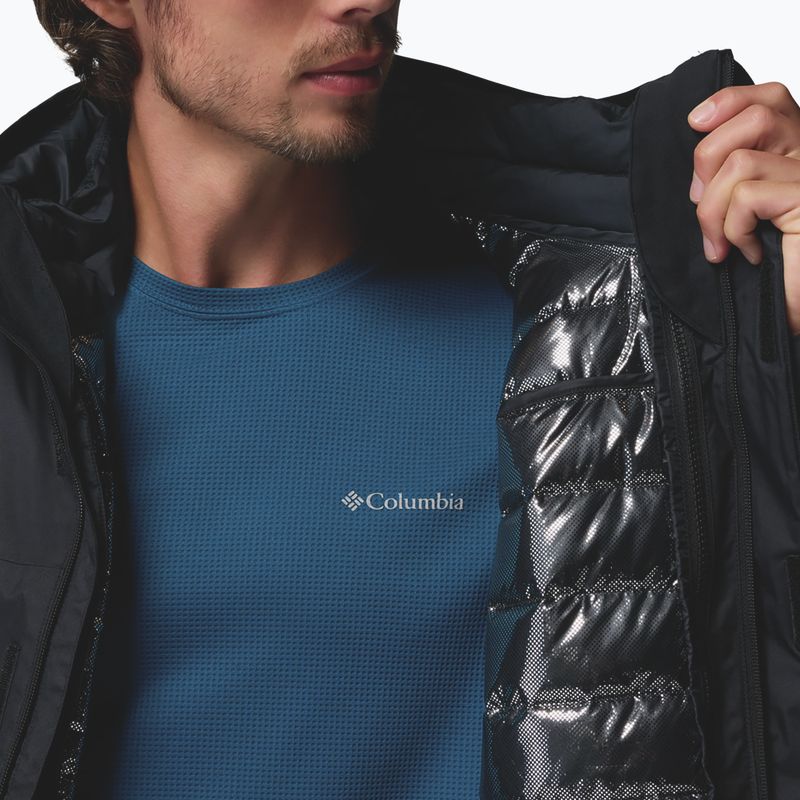 Men's rain jacket Columbia Inner Limits Interchange black 8