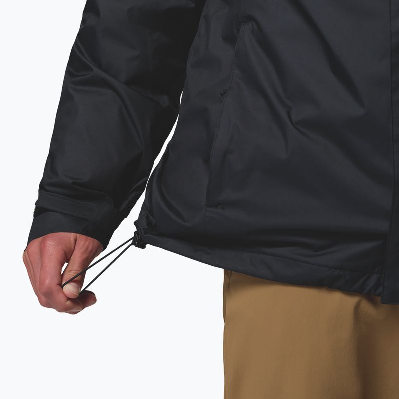 Men's rain jacket Columbia Inner Limits Interchange black 9