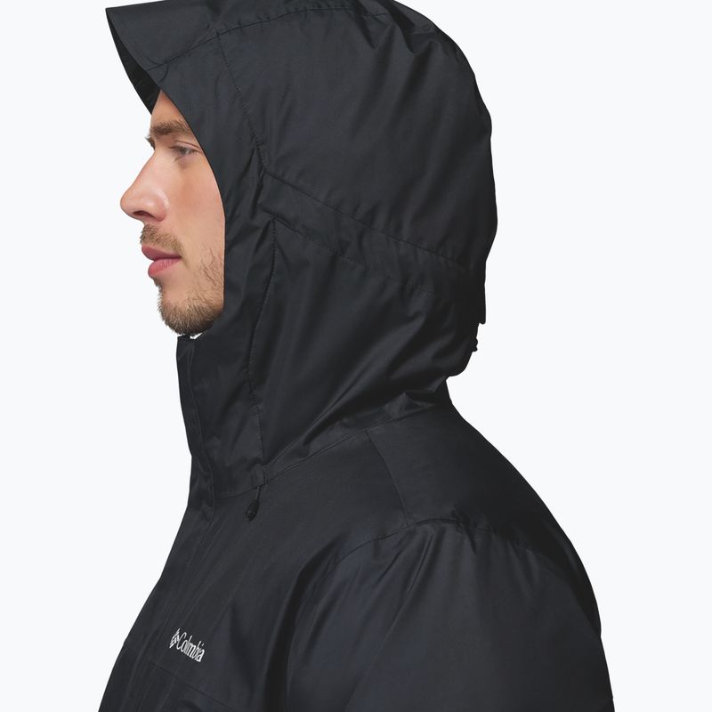 Men's rain jacket Columbia Inner Limits Interchange black 10