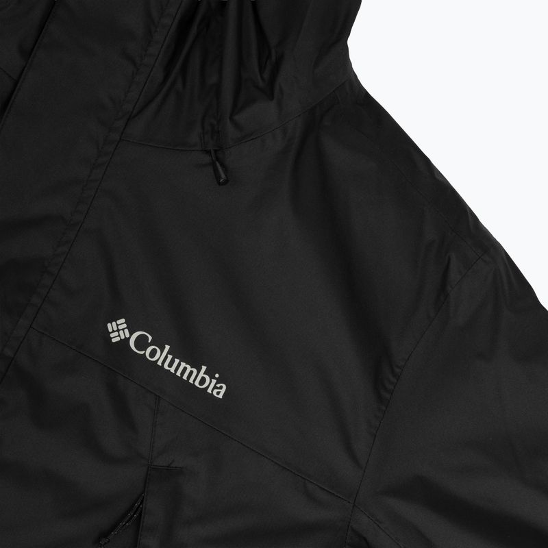 Men's rain jacket Columbia Inner Limits Interchange black 15