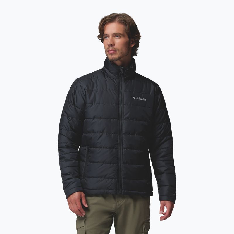 Men's rain jacket Columbia Inner Limits Interchange phoenix blue/black 4