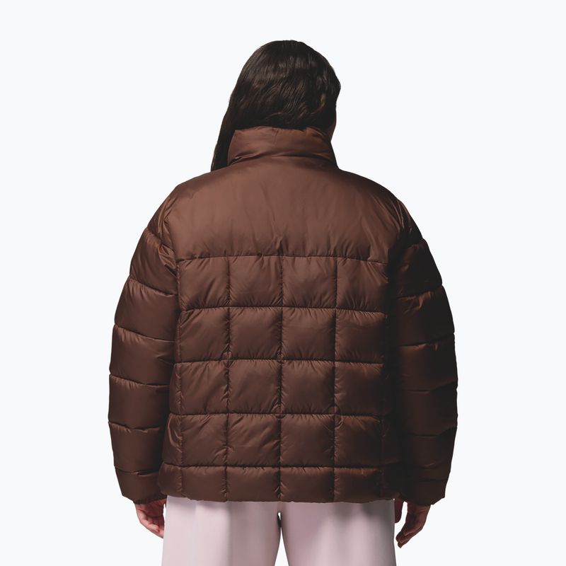 Women's insulated jacket Columbia Puffect III Full Zip tobacco 3