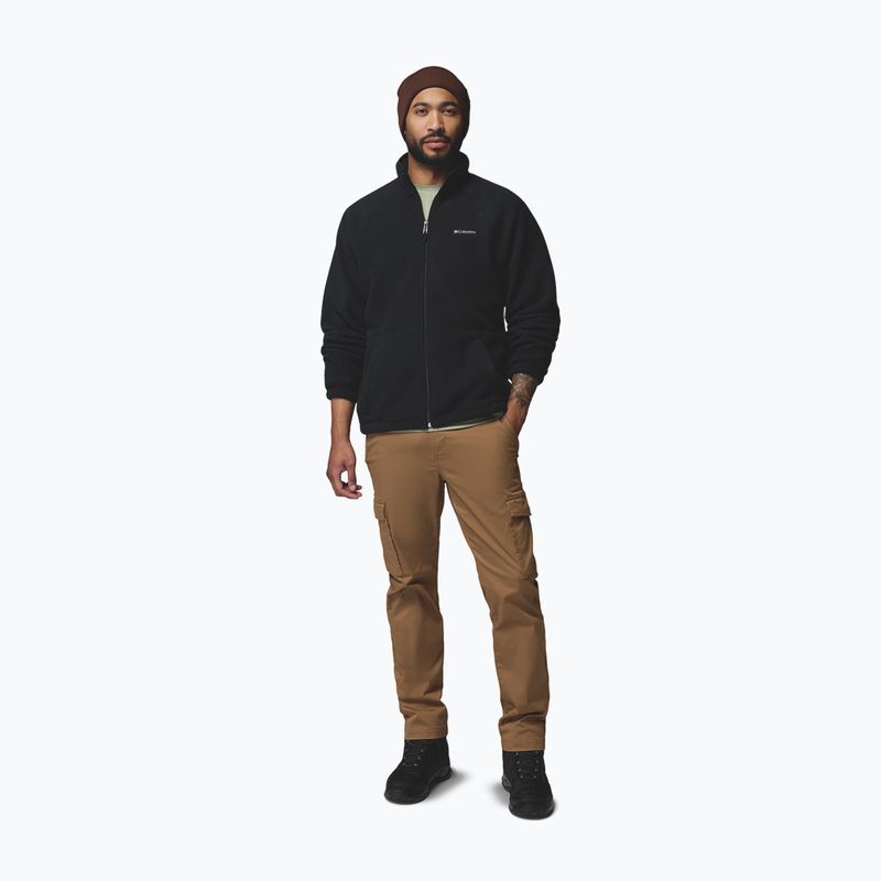 Men's fleece sweatshirt Columbia Timber Crest MTR Fleece Full Zip black 2