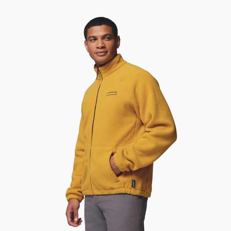 Men's fleece sweatshirt Columbia Timber Crest MTR Fleece Full Zip squash 5