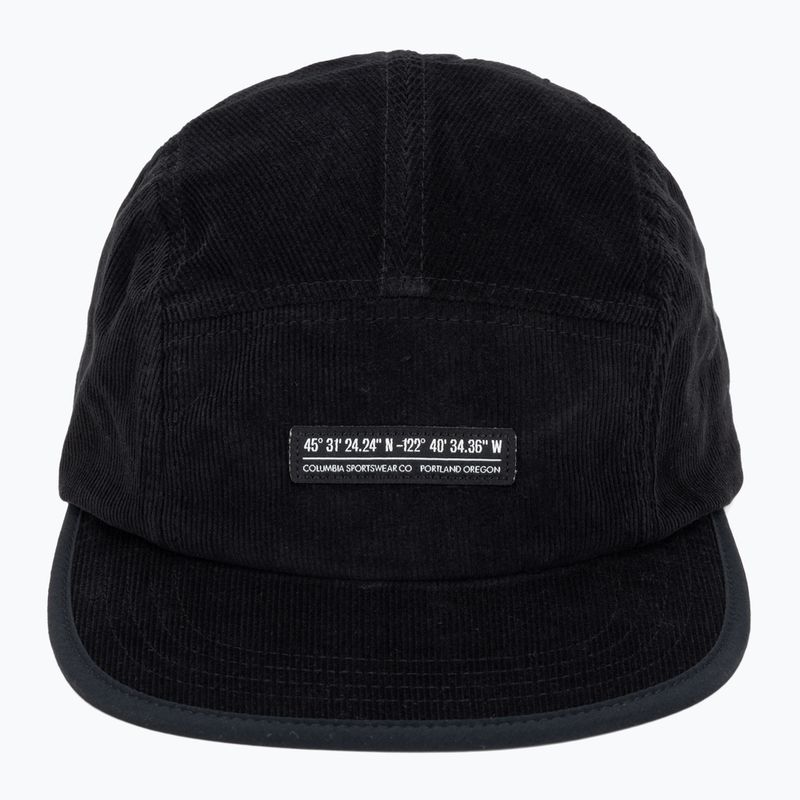Baseball cap Columbia Creek Side Thermal 5 Panel black/corduroy 2