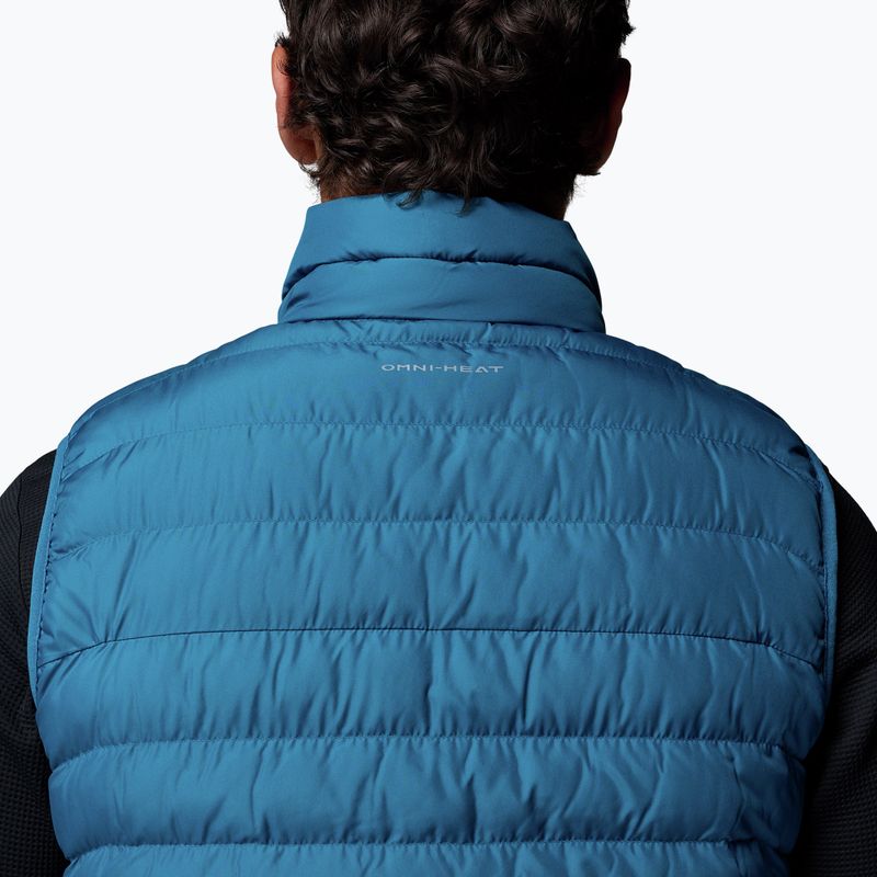 Men's gilet Columbia Powder Lite II phoenix blue 7