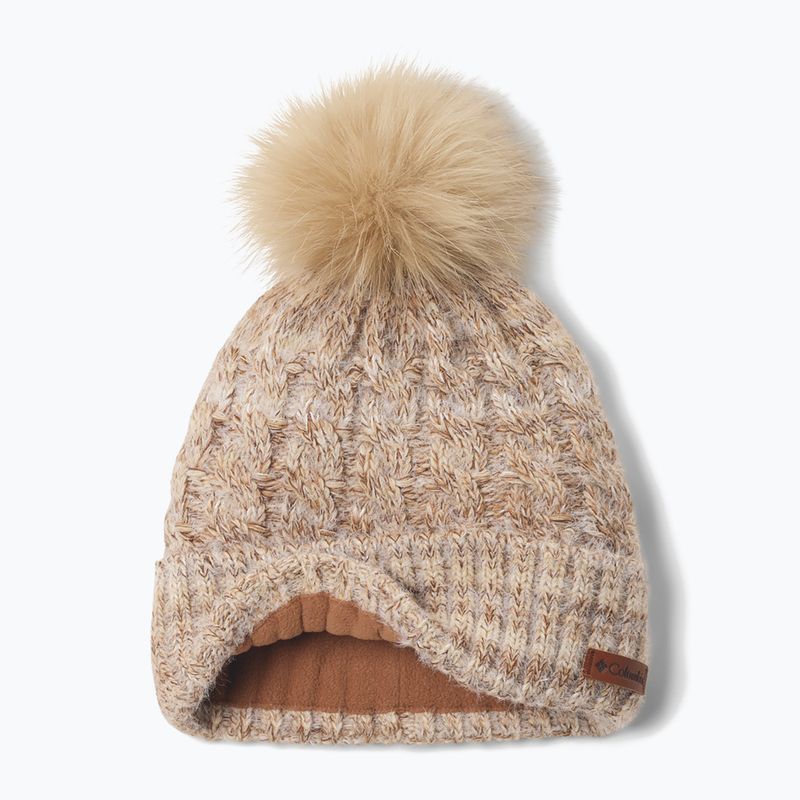 Winter hat Columbia Winter Blur II Beanie camel brown/skittles 2