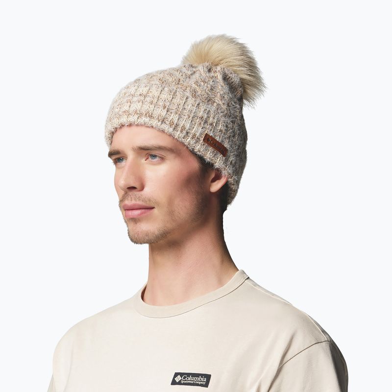 Winter hat Columbia Winter Blur II Beanie camel brown/skittles 3