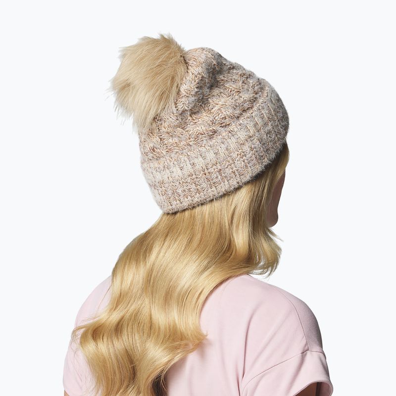 Winter hat Columbia Winter Blur II Beanie camel brown/skittles 6