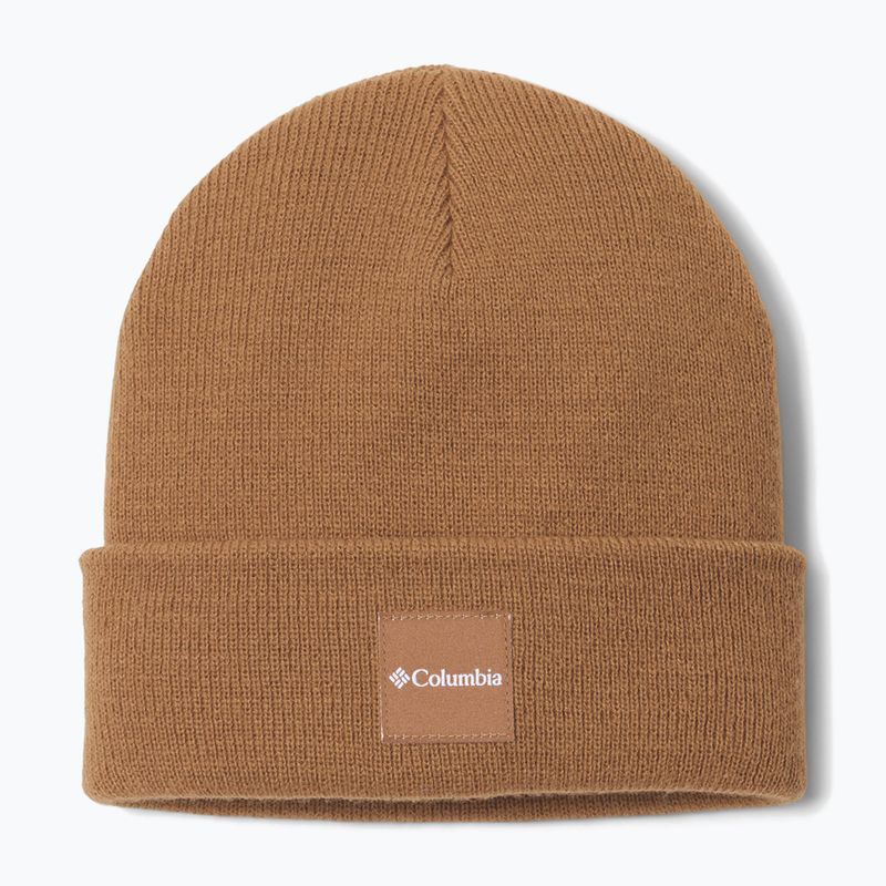 Winter hat Columbia City Trek Heavyweight Camel Brown