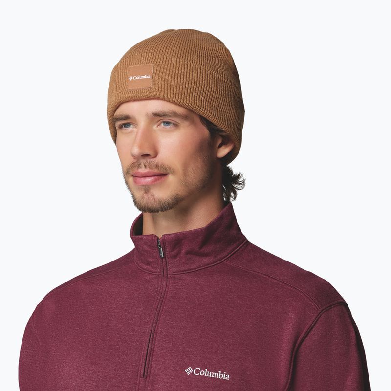 Winter hat Columbia City Trek Heavyweight Camel Brown 2