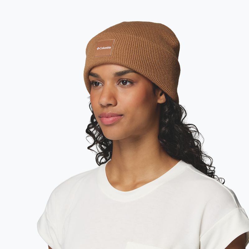 Winter hat Columbia City Trek Heavyweight Camel Brown 4