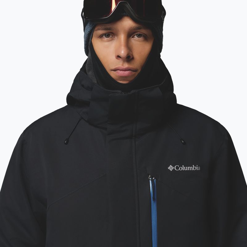 Men's ski jacket Columbia Last Tracks III black/phoenix blue 7